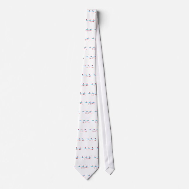 Corbata Regalo único de triatlón (Anverso)