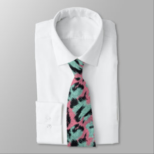 Corbata Regalos Audaces Para Padre Estampado De Tigre