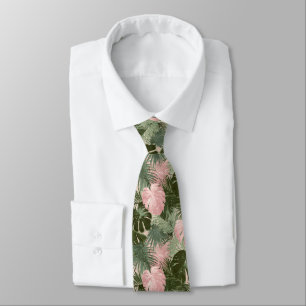 Corbata Regalos clásicos de cumpleaños para él Floral Trop