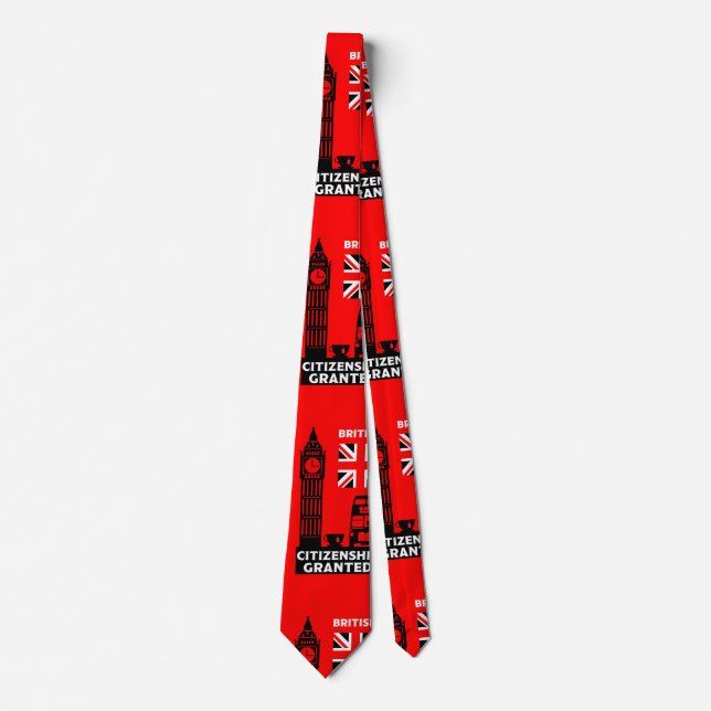 Corbata Regalos de ciudadanía británica (Anverso)