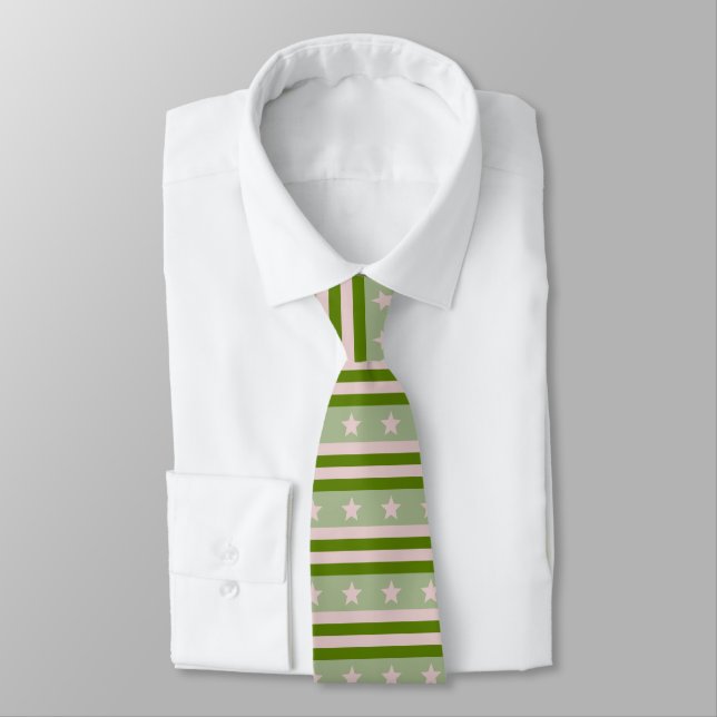 Corbata Regalos de cumpleaños audaces para él Abstracto ge (Atado)