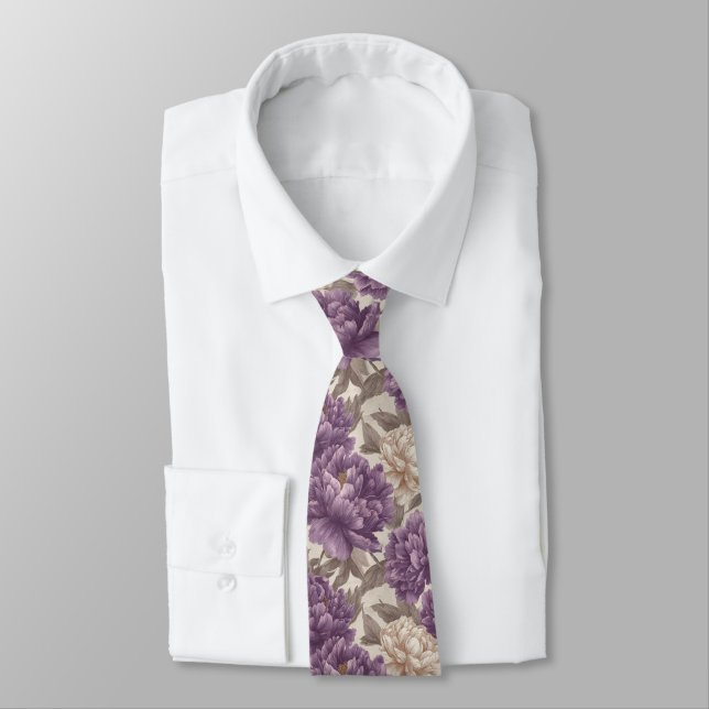 Corbata Regalos de cumpleaños audaces para el marido Peoní (Atado)