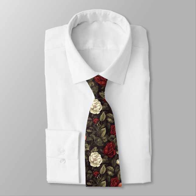 Corbata Regalos de cumpleaños de moda para hombres flor de (Atado)