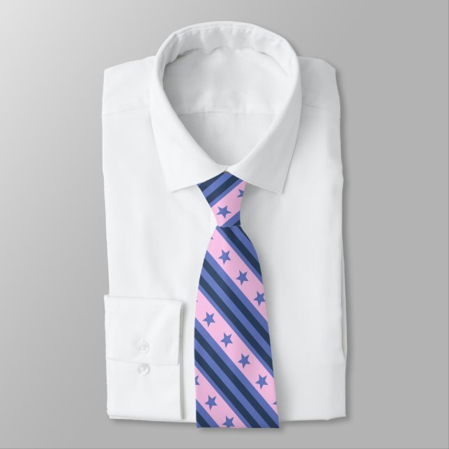 Corbata Regalos de cumpleaños de moda para papá geométrico (Atado)