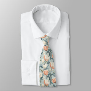 Corbata Regalos del Día de los Papás Lindos Flor de Tulipá