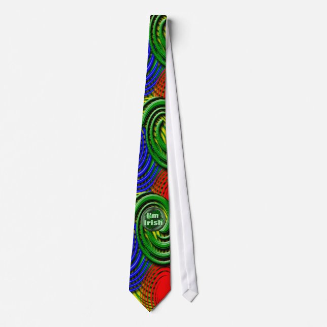 Corbata Regalos del día de St Patrick del irlandés (Anverso)