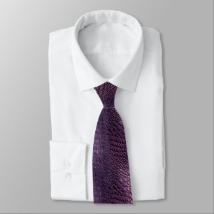 Corbata Regalos elegantes de Secret Santa de piel de cocod