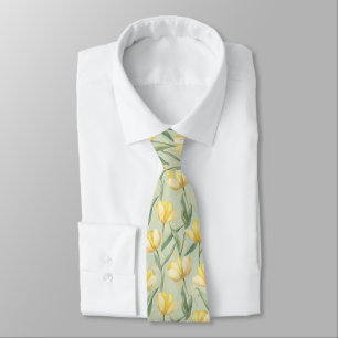 Corbata Regalos elegantes del día del padre Tulipán