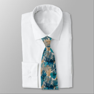 Corbata Regalos Elegantes para Hombres Flor Tropical