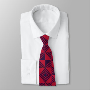 Corbata Regalos Elegantes para Papá Abstracto Geométrico
