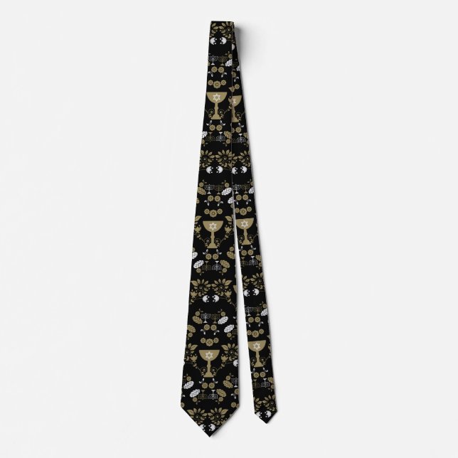Corbata Regalos judíos tradicionales para Shabbat (Anverso)