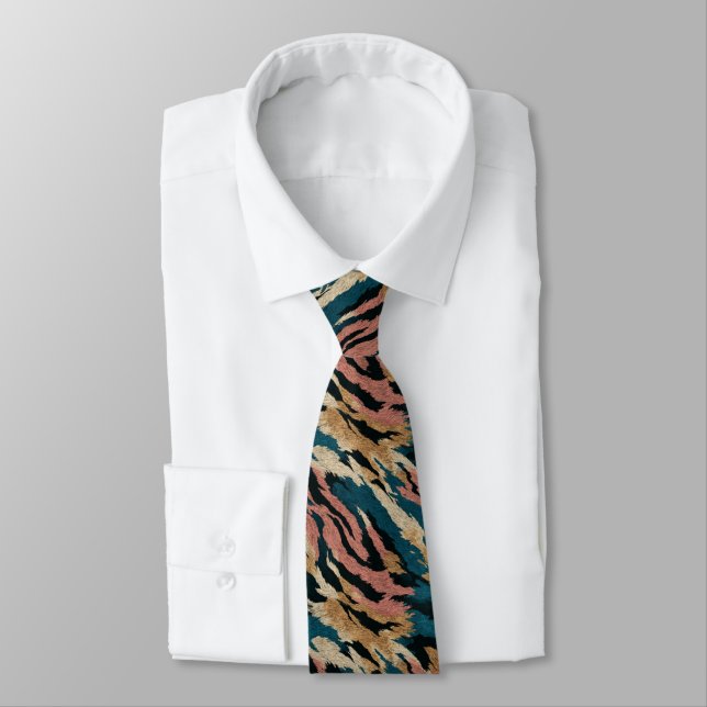 Corbata Regalos más geniales para hombres Tiger (Atado)