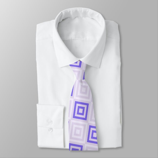 Corbata Regalos personales audaces estampado geométrico (Atado)