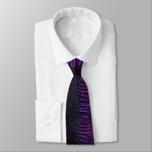 Corbata Regalos únicos para papá con estampado de cocodril