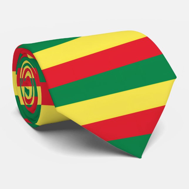 Corbata Reggae Krawatte Reggae Rasta Roots (Enrollado)