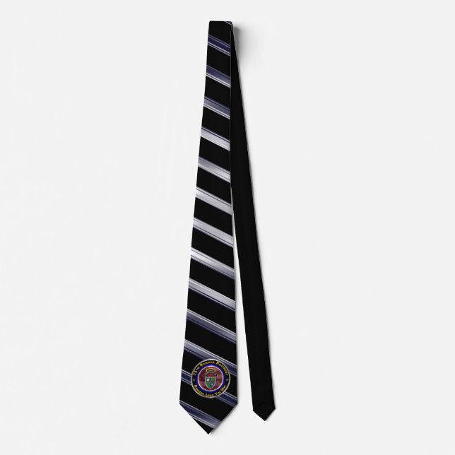 Corbata Regimiento de Rangers 75 “Diseño Personalizado” (Anverso)