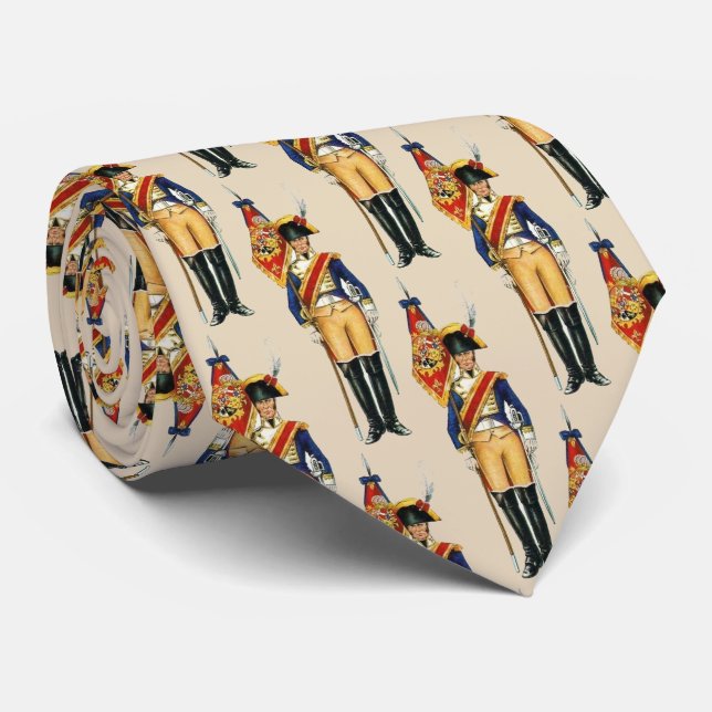 CORBATA REGIMINETO DE CABALLERIA EL INFANTE (Enrollado)