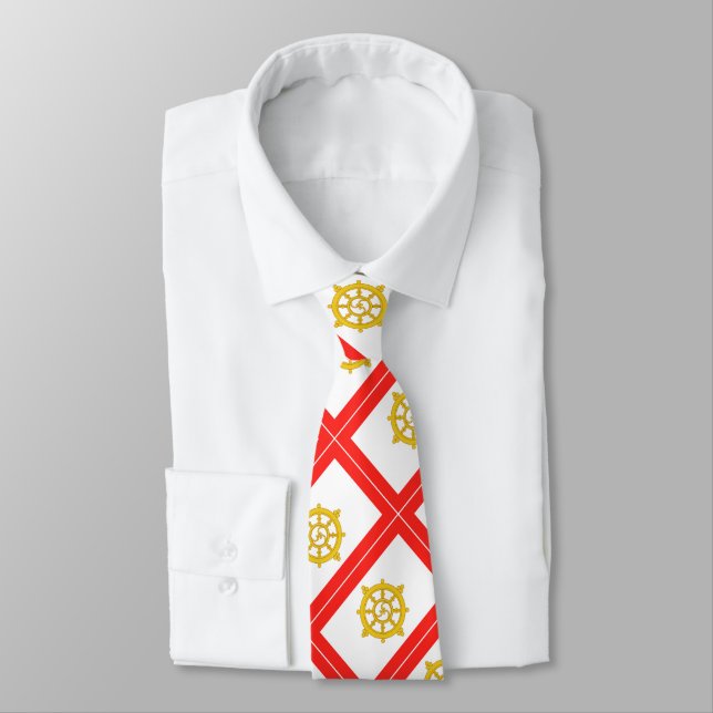 Corbata Reino de la Bandera Sikkim (Atado)