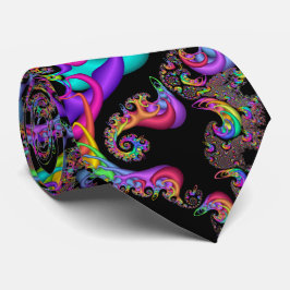 Corbata Remolino espiral del sorbete del fractal