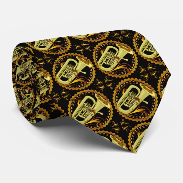 Corbata Remolinos de Tuba (Enrollado)