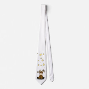 Corbata Reno con las estrellas amarillas