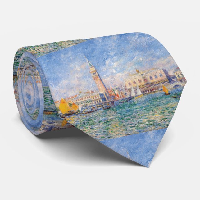 Corbata Renoir, “ Venice - The Doge’s Palace ” (Enrollado)