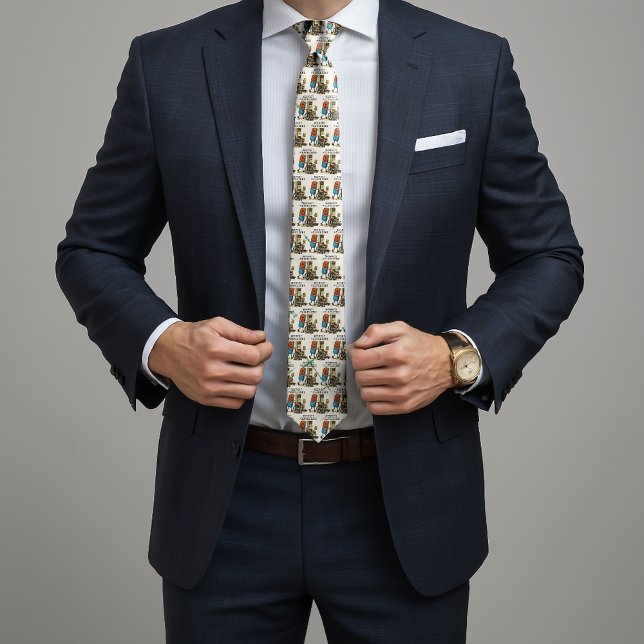 Corbata Respect Your Elders Gaming Control Retro Funny (Subido por el creador)