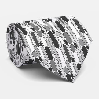 Corbata Resumen 100624 - Tonos de gris
