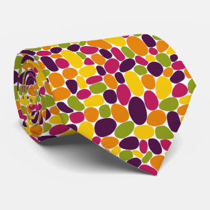 Corbata Resumen 160417 - Colores de ciruela de vino