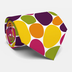 Corbata Resumen 160417 Grandes - Colores De Goma De Vino