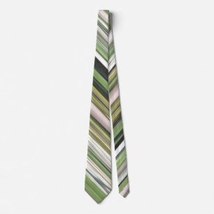 Corbata Resumen #2: Desenfoque verde oliva