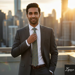 Corbata Resumen de arte faraónico Corazón de cuello