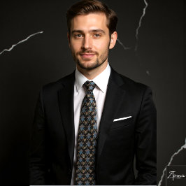 Corbata Resumen de arte faraónico Corazón de cuello