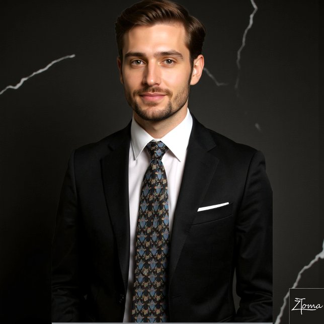 Corbata Resumen de arte faraónico Corazón de cuello (Subido por el creador)