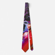 Resumen de arte único Necktie masculino
