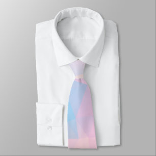 Corbata Resumen de colores pasteles fondo de polos bajo