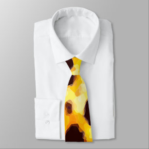 Corbata Resumen de la impresión de Cheetah Tendy Neck Tie