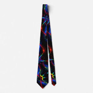 Corbata Resumen de las Luces Coloridas -