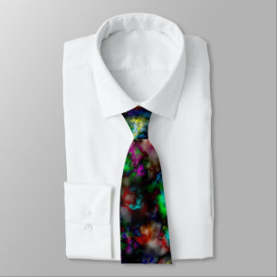 Corbata Resumen de los vínculos de nubes de color