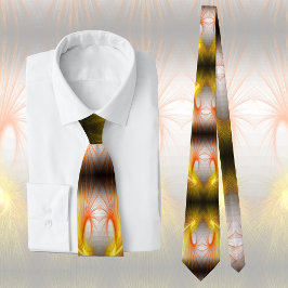 Corbata Resumen de relámpago - fractal