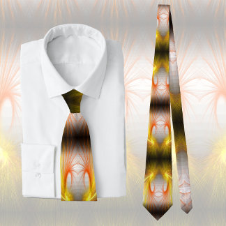 Corbata Resumen de relámpago - fractal