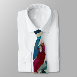 Corbata Resumen de salpicaduras de color