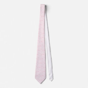 Corbata Resumen de salto de tiempo - rosa