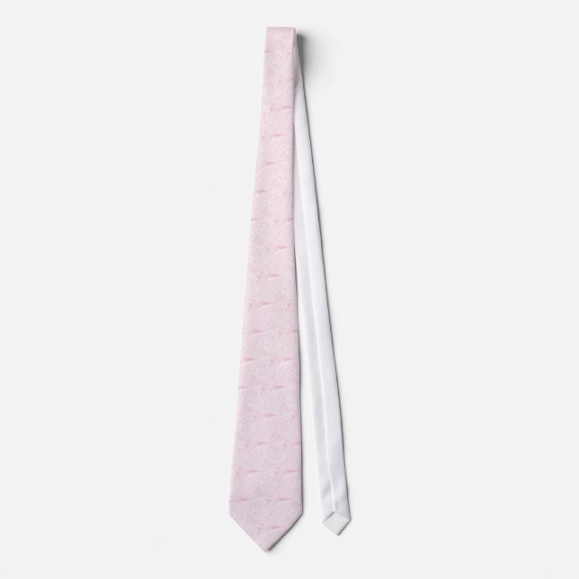 Corbata Resumen de salto de tiempo - rosa (Anverso)