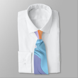 Corbata Resumen del líquido plástico del Pastel
