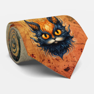 Corbata Resumen Kitty Necktie