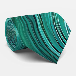 Corbata Resumen moderno Natación Swirl Neck Tie