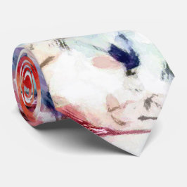 Corbata Resumen, patrón colorido, brillante, elegante