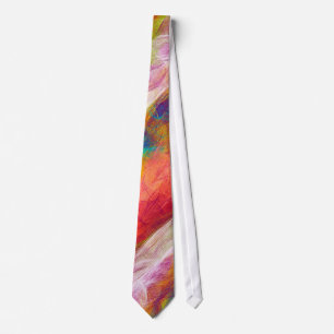 Corbata Resumen Patrón de Pastel Radial