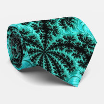 Resumen Patrón fractal verde negro